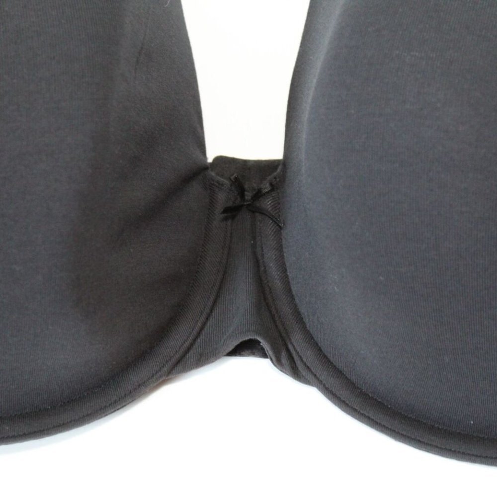 ✨2/$20 Cacique Lane Bryant Lightly Lined Full Coverage Bra Black Size 46DDD - Picture 4 of 11